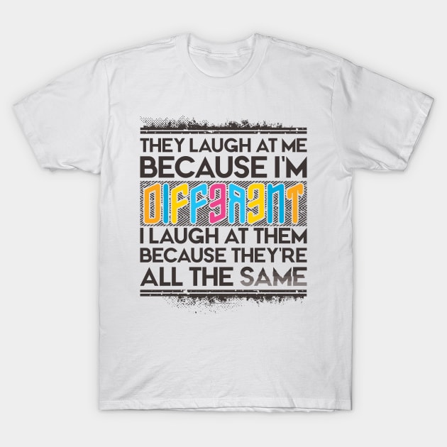 I'm Different T-Shirt by Silurostudio